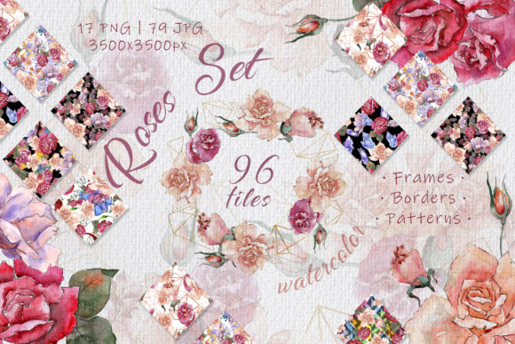 Evaluating the Pink and Beige Roses Watercolor Set for Creative Projects
